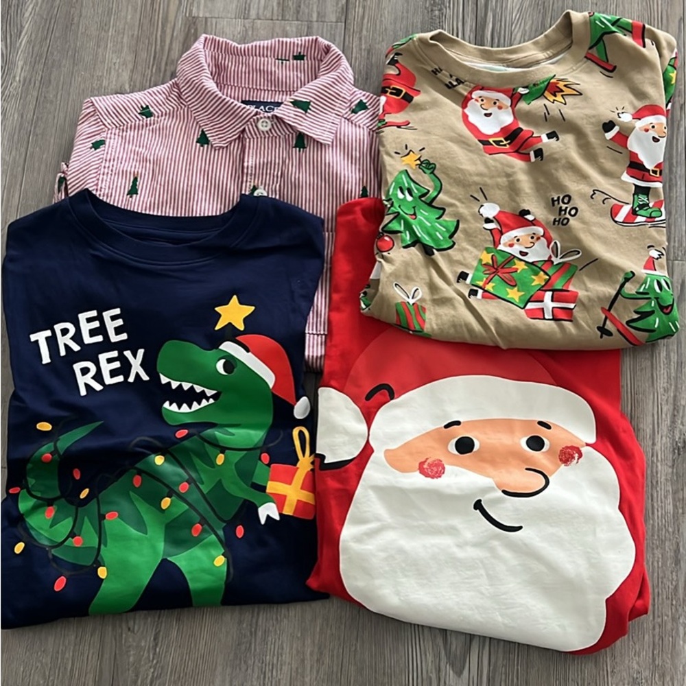 Boys Christmas Shirt Bundle